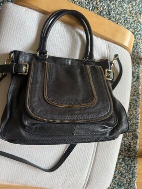 Michael Kors Black Leather Bag